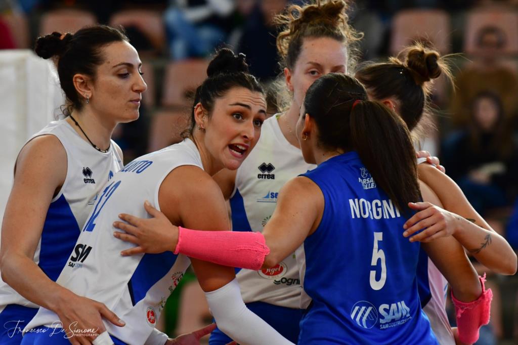 Serie B1 femminile: sconfitta in casa per la GesanCom Marsala Volley