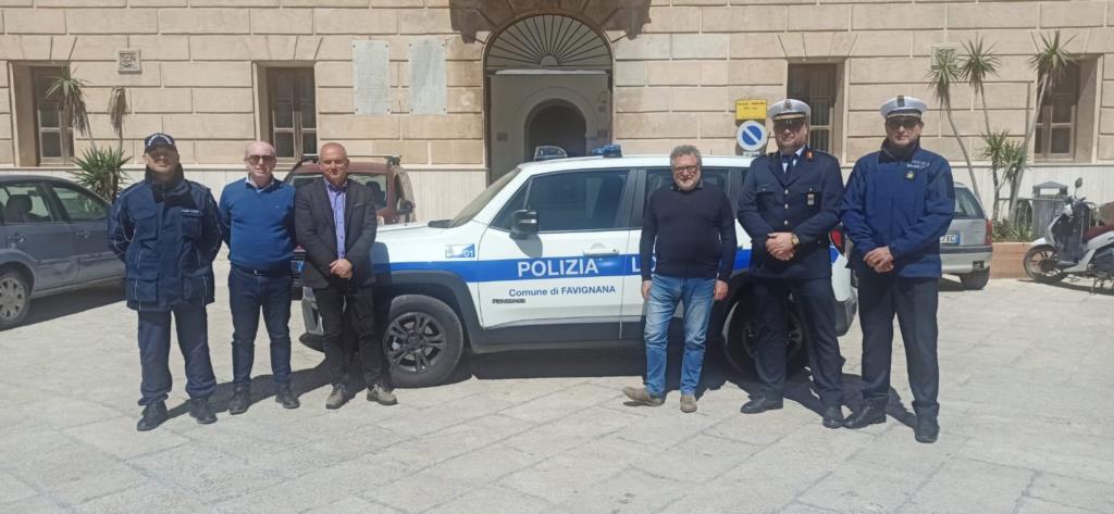 Favignana, nuovo mezzo per la Polizia municipale