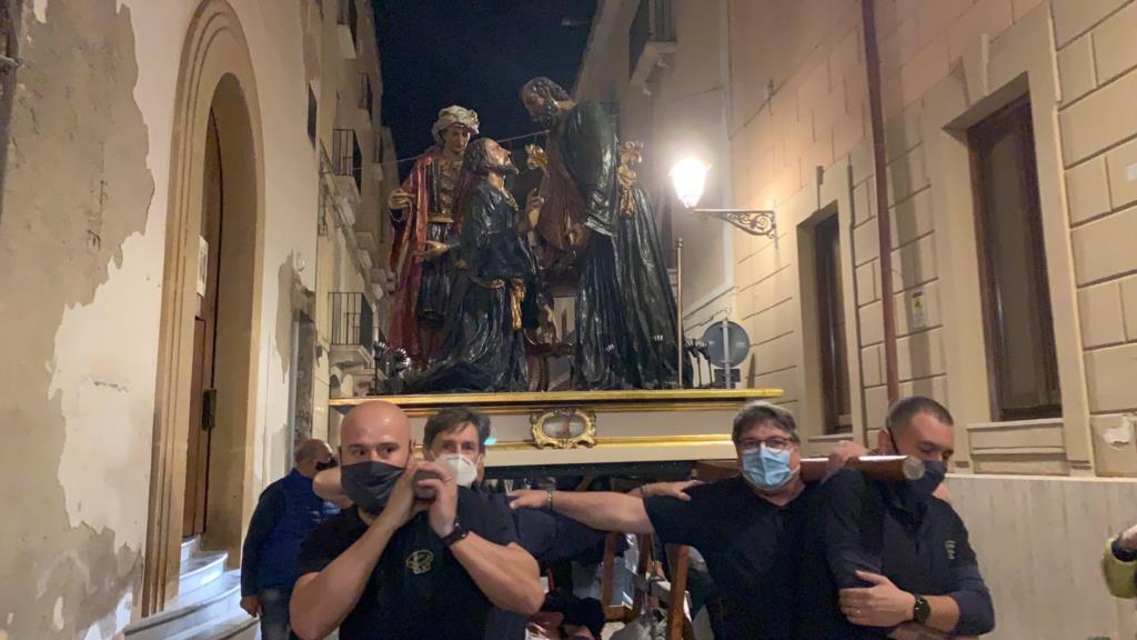 Trapani, gruppo dei Misteri in manutenzione straordinaria