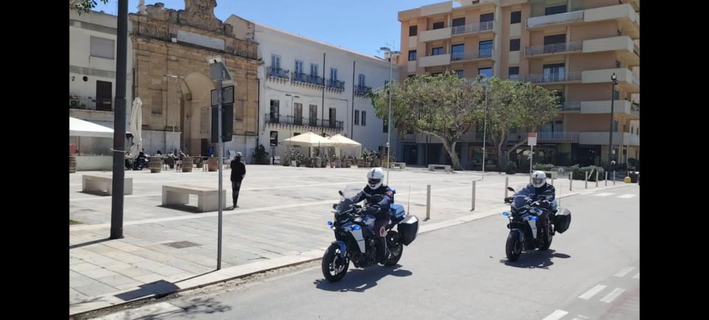 A Marsala la Polizia in moto per il pattugliamento straordinario