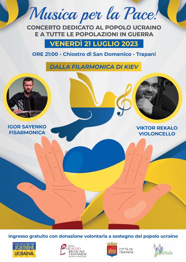 A Trapani il concerto 'Musica per la Pace'