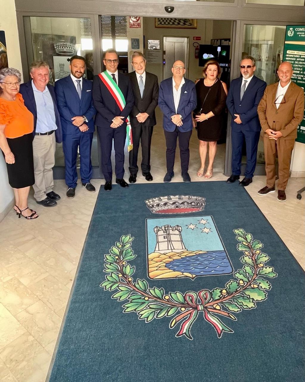 Visita istituzionale del presidente Musumeci ieri a Valderice (VIDEO)