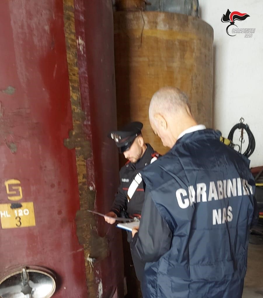 Campobello, i Nas sequestrano azienda vitivinicola abusiva