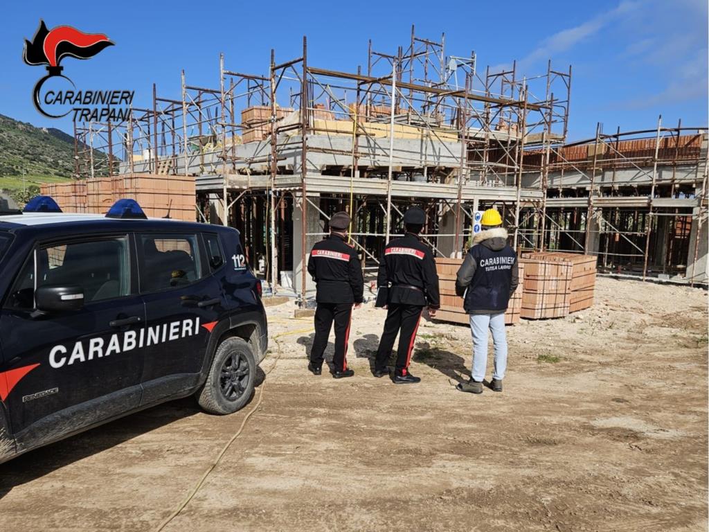 Nil in azione a Favignana: controlli nel settore edile