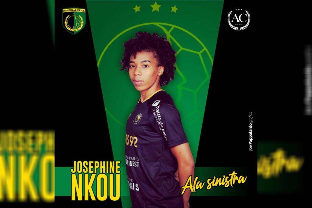 Josephine Nkou è una nuova giocatrice della Handball Erice