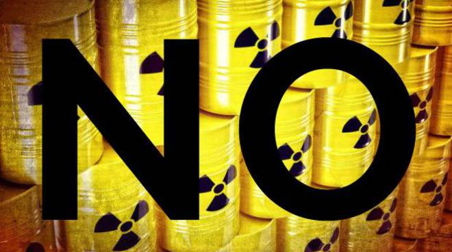 No al deposito di scorie nucleari in provincia di Trapani