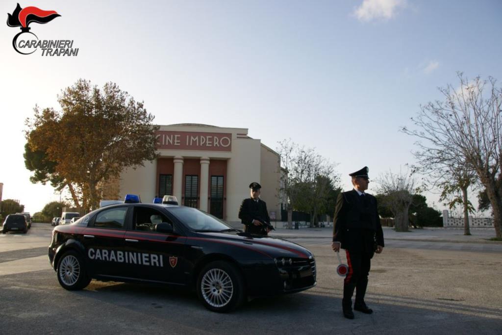 Marsala, controlli dei Carabinieri: denunciate cinque persone
