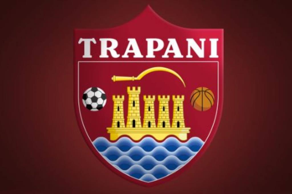 Il nuovo logo del calcio e basket trapanese