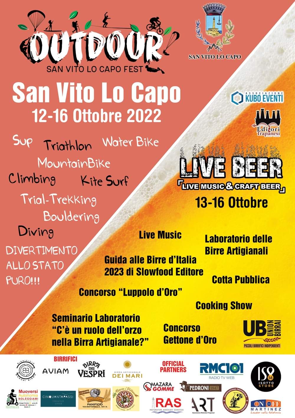 Tutto pronto per l’Outdoor San Vito Lo Capo