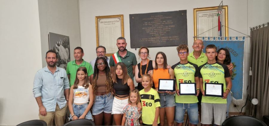 Paceco premia i suoi campioni di atletica leggera