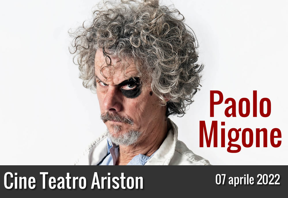 Paolo Migone a Trapani, quando anche i comici devono diventare seri (VIDEO)