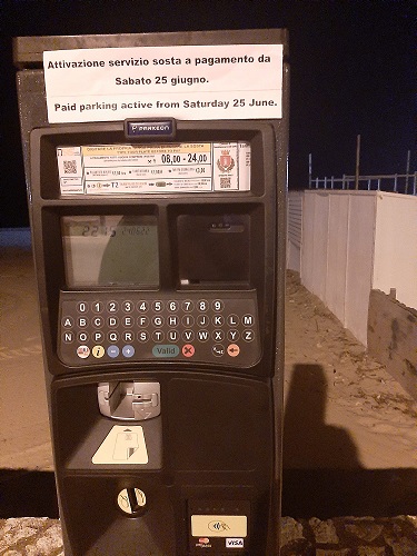 Castellammare, ritorna la sosta a pagamento