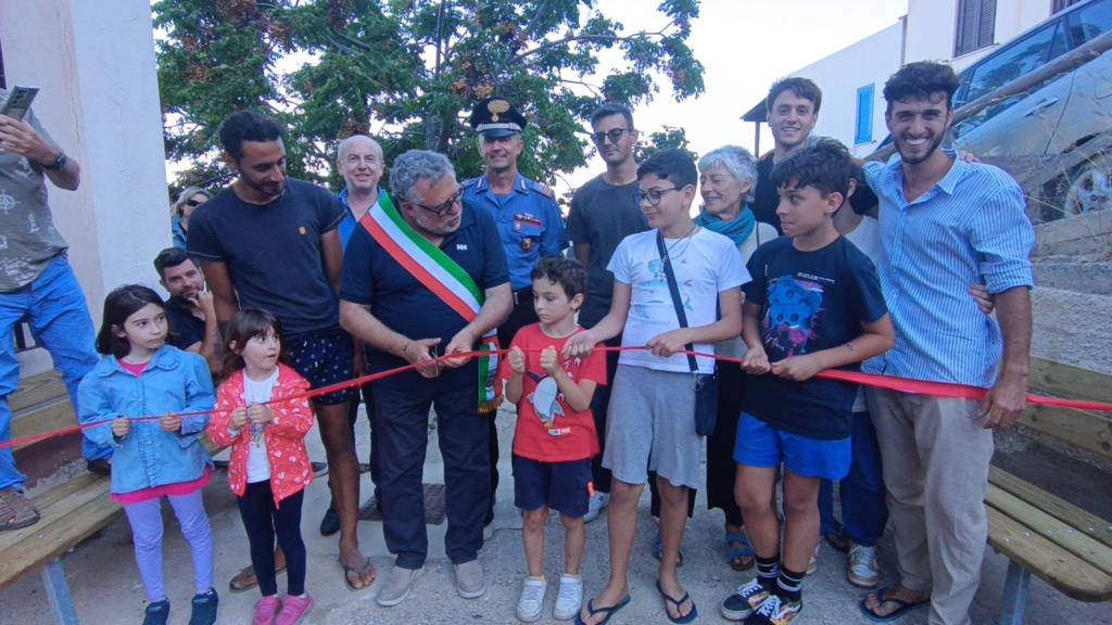 Egadi, inaugurato nuovo Parco giochi a Levanzo