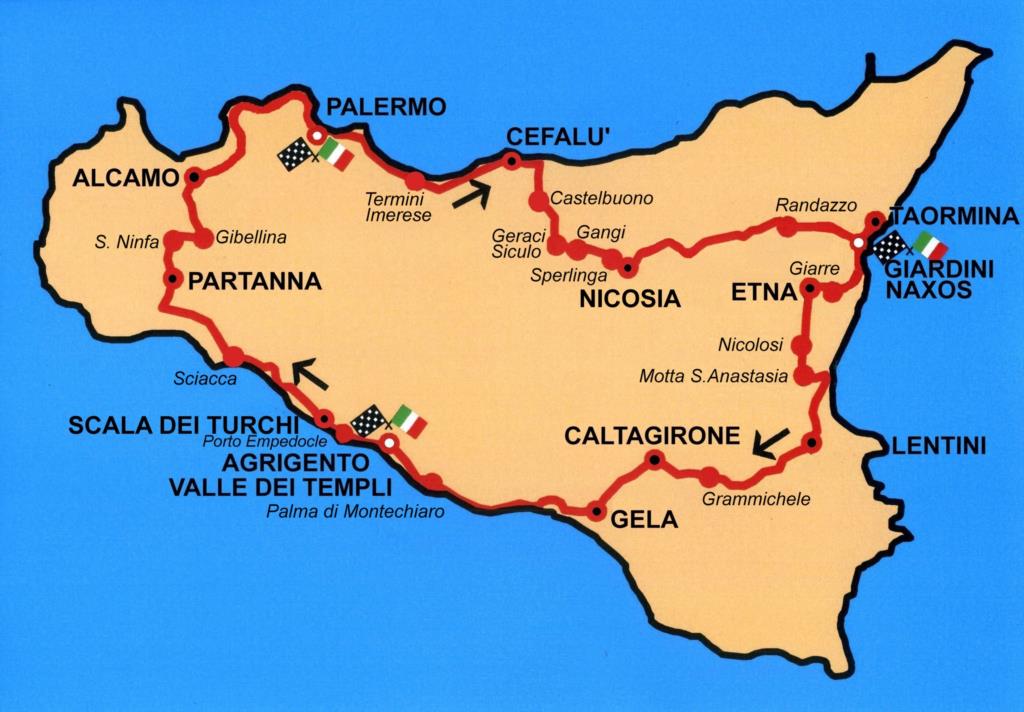 Domani il Giro di Sicilia sulle strade di Partanna
