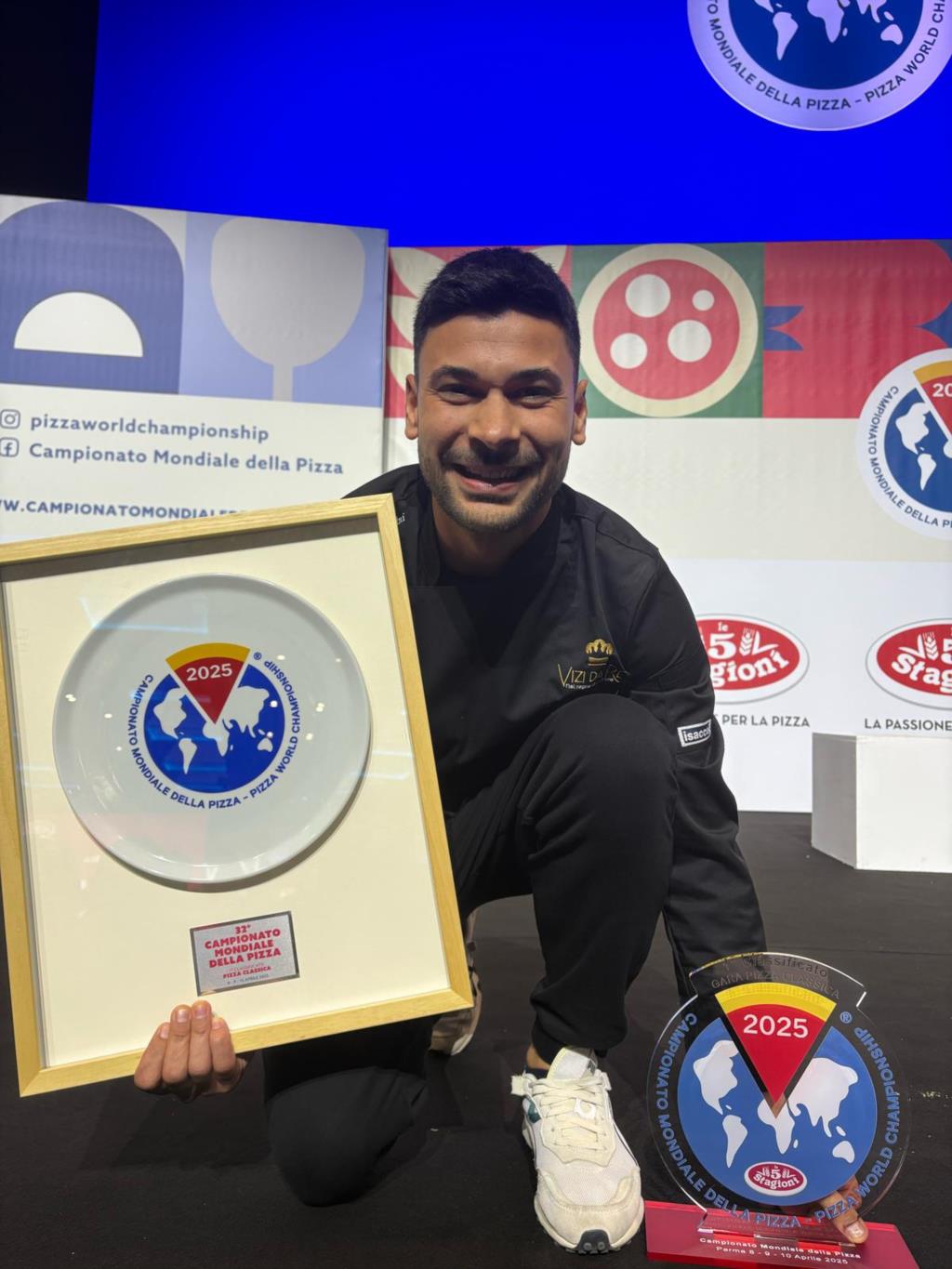 Mazara del Vallo, Vizi da Re  trionfa al Campionato del mondo della pizza
