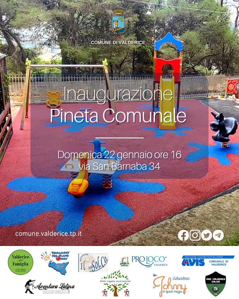 Valderice, dopo il restyling riapre la Pineta comunale