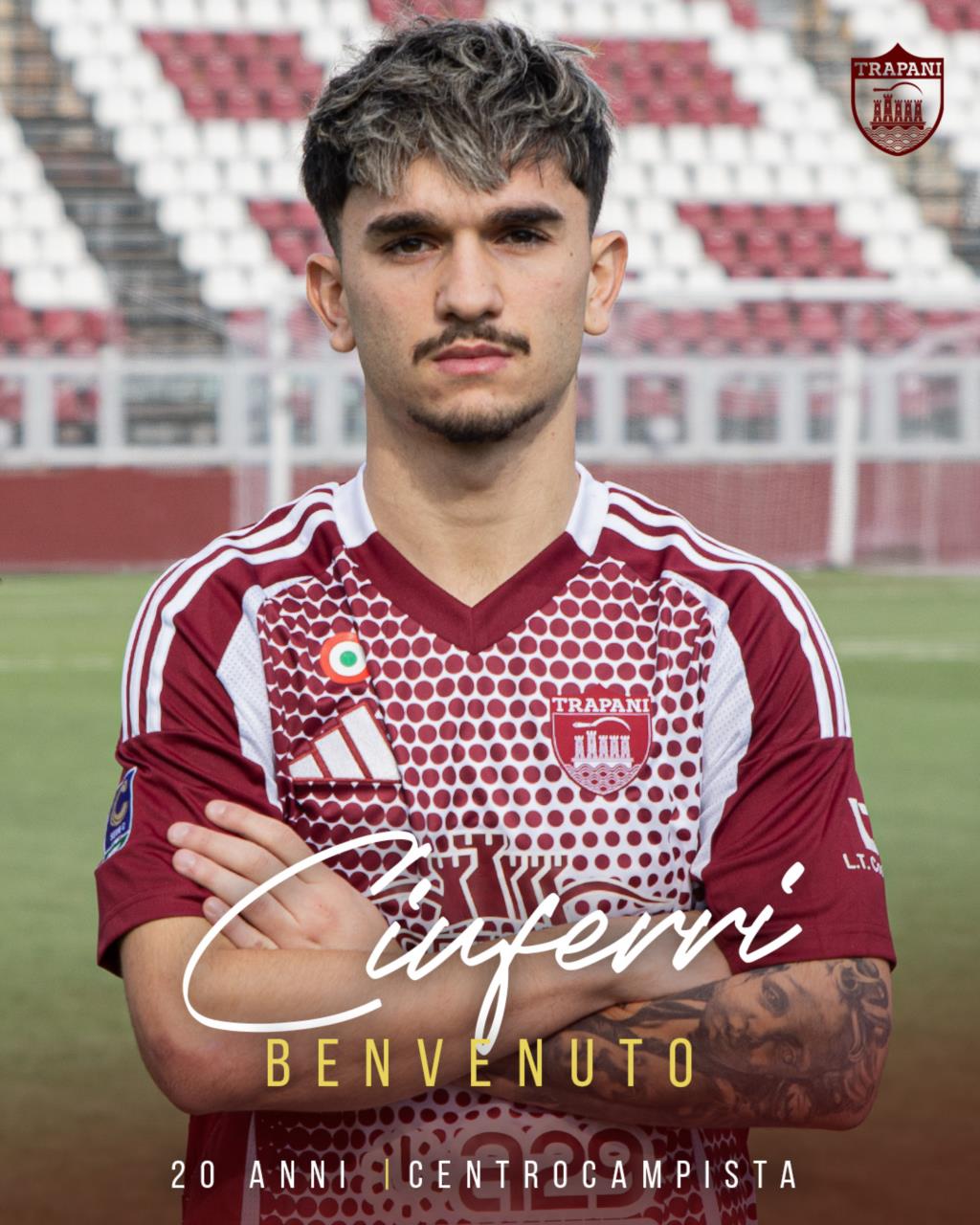 Flavio Ciuferri è un calciatore granata