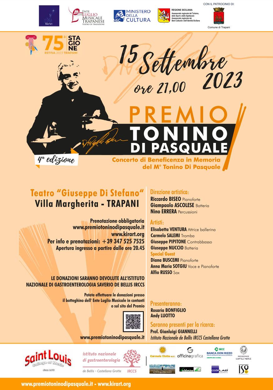 Quarta edizione del Premio “Tonino Di Pasquale”