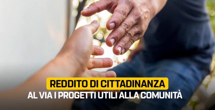 Avviati i Puc: progetti utili alla collettività