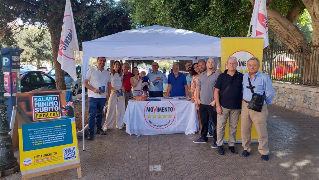 Salario minimo. Ieri mattina la raccolta firme a Trapani, sabato pomeriggio a Marsala