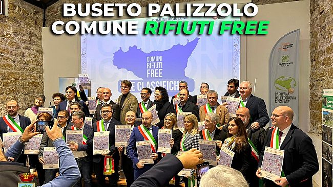 Buseto Palizzolo premiato come 'Comune Rifiuti Free'