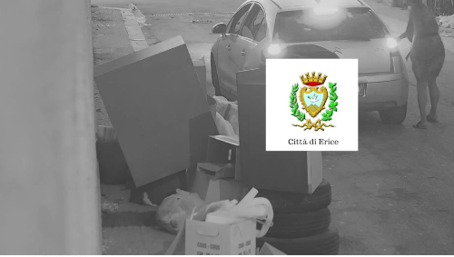 Erice: abbandono rifiuti, individuati altri trasgressori (VIDEO)