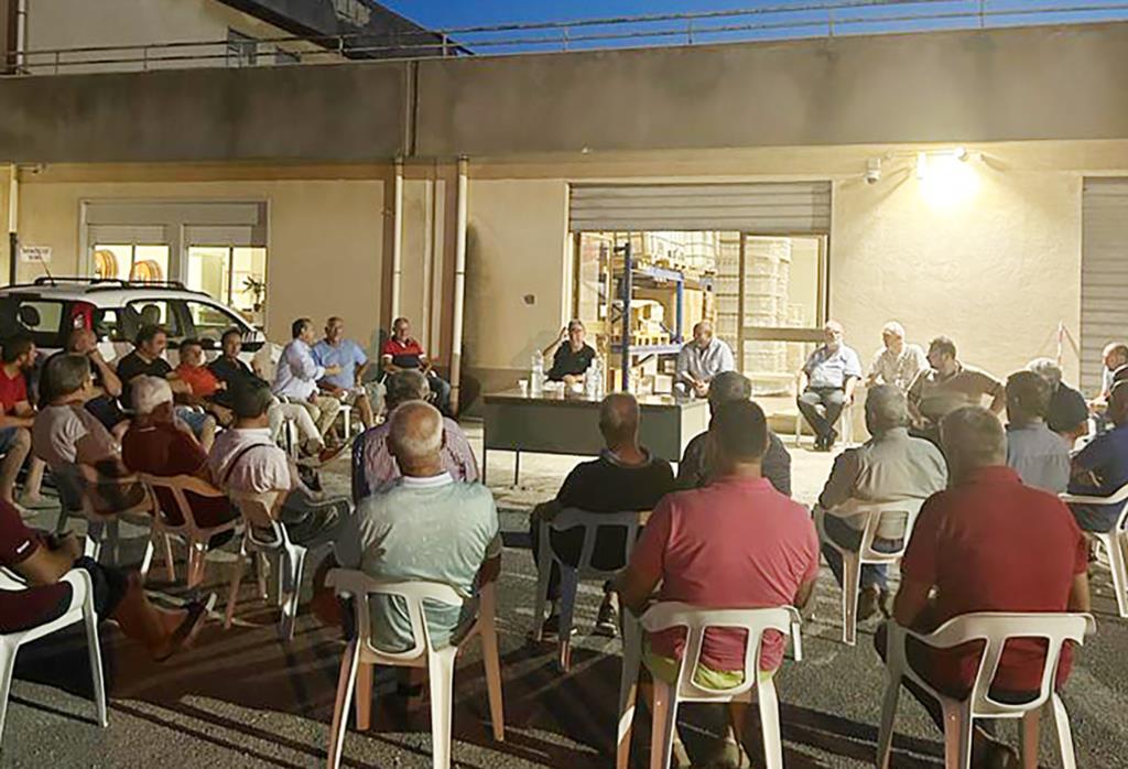 Danni alle colture per il caldo, l'On Catania incontra gli agricoltori