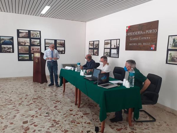 Progetto Tunisia-Italia di Terna: riunione in Capitaneria a Mazara