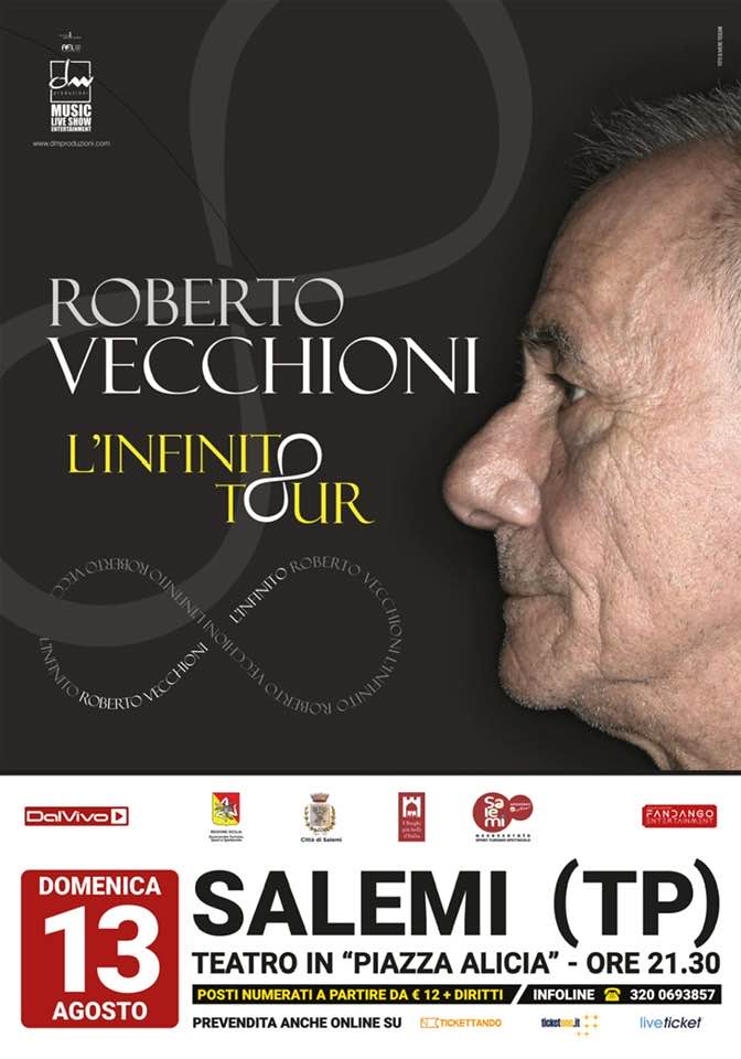Roberto Vecchioni in concerto per 'Salemi dEstate 2023'
