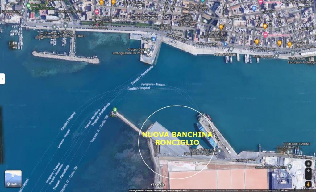 Porto di Trapani, banchina nuovo Ronciglio  Monti: “Abbiamo risolto una situazione inestricabile”