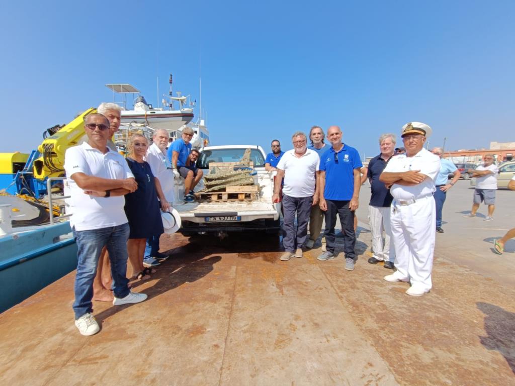 Egadi, recuperati due rostri a Levanzo