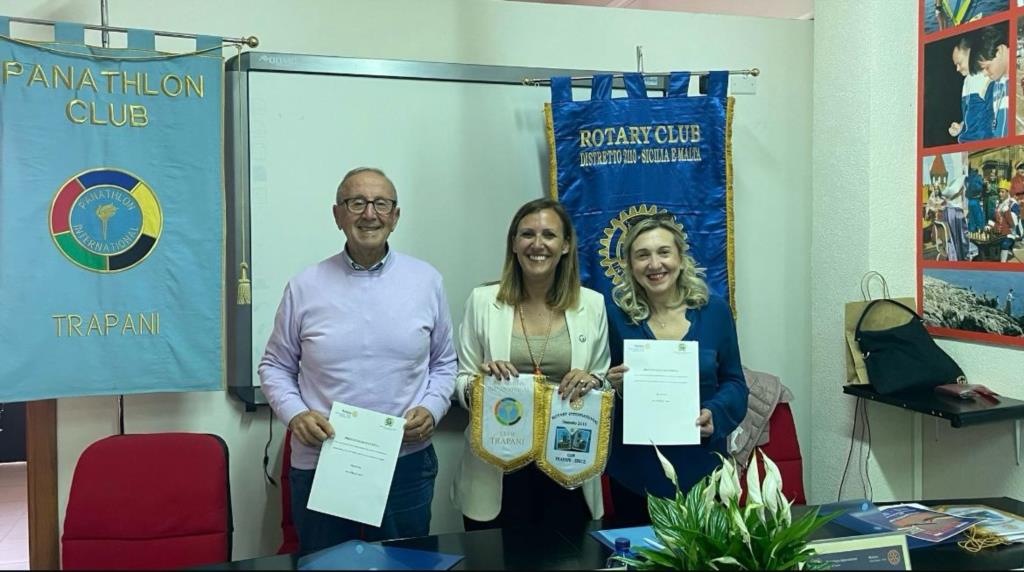 A Trapani nasce un’alleanza per l’inclusione: Panathlon e Rotary uniti per sport, equità e solidarietà