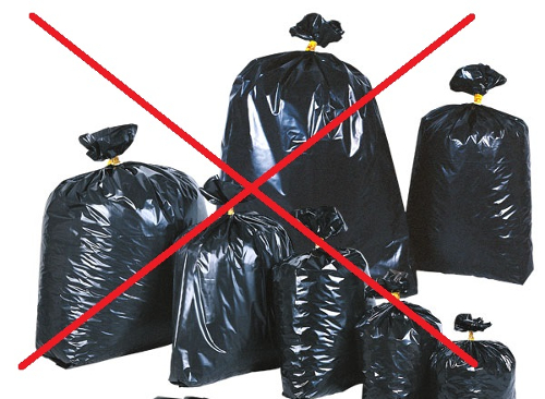 Marsala: stop all'utilizzo dei sacchi neri per i rifiuti