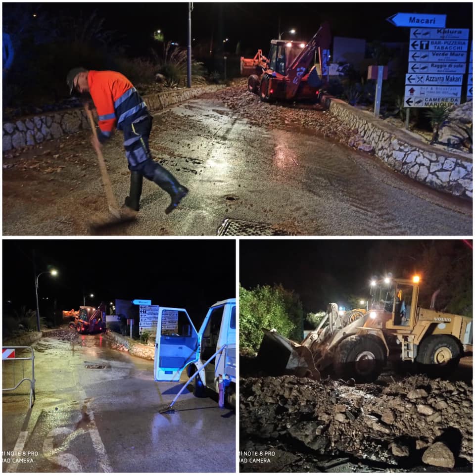 San Vito Lo Capo, disagi per la tracimazione di alcuni canali (Vedi il VIDEO)