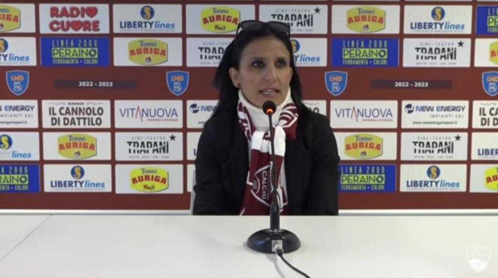 Trapani Calcio: Francesca Grigorio non è più il DG granata