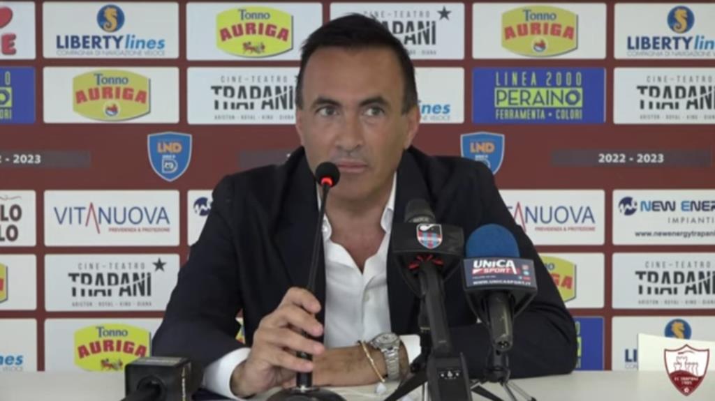 Novità in casa Trapani Calcio:mercoledì prossimo conferenza stampa di Valerio Antonini