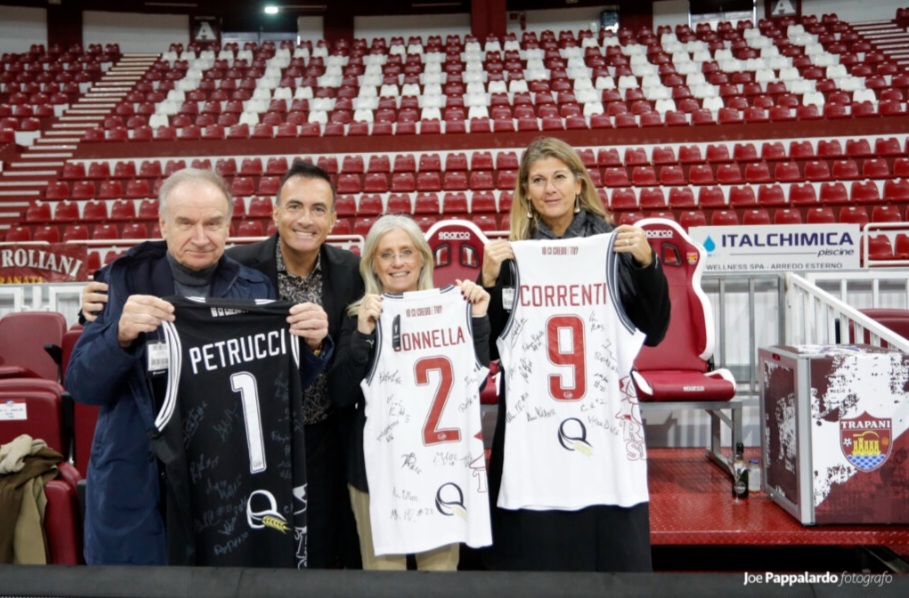 Trapani Shark: Petrucci in visita a Trapani
