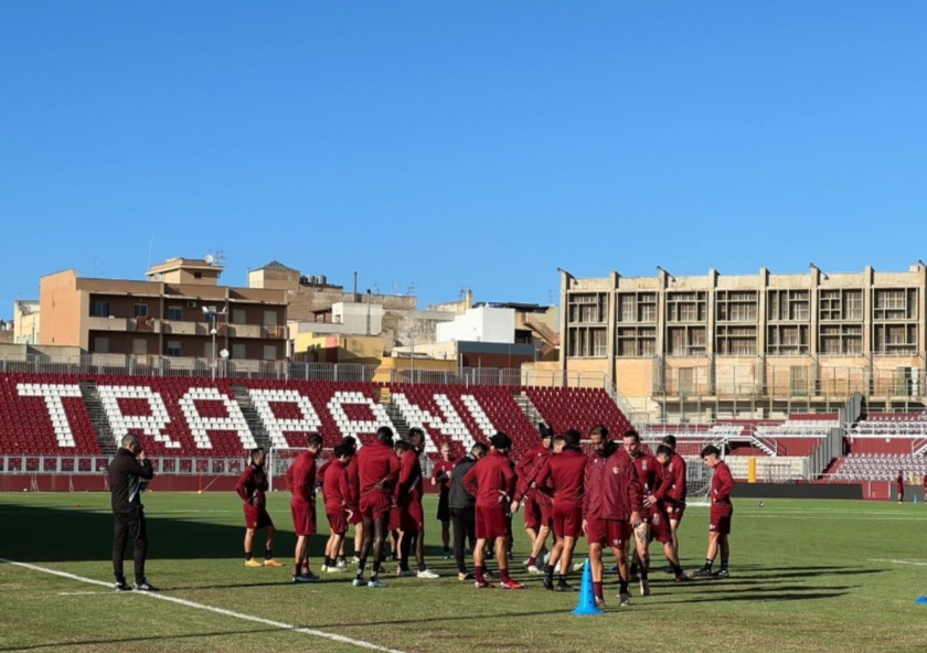 Trapani Calcio: iniziata la settimana che porterà alla gara contro Reggio Calabria