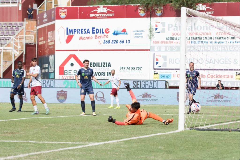 Trapani Calcio: cade l'imbattibilità stagionale contro la Cavese