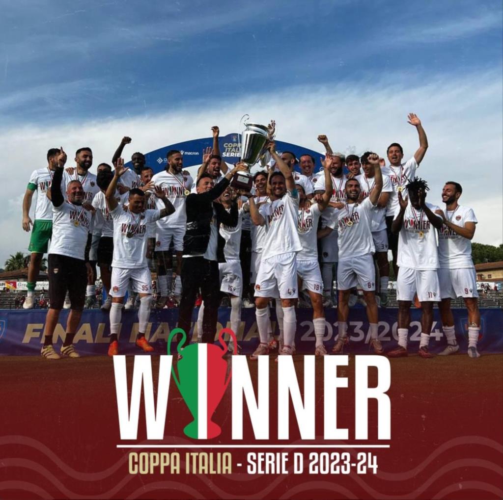Trapani Calcio: la Coppa Italia è arrivata in città