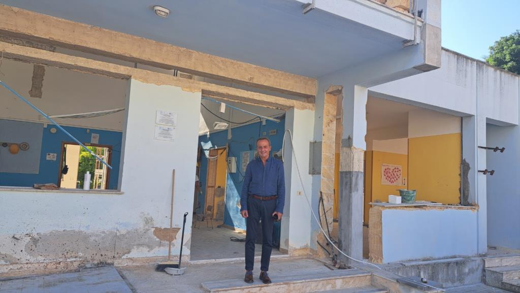 Trapani, al via i lavori di ristrutturazione del plesso per l'Infanzia “Ascanio”