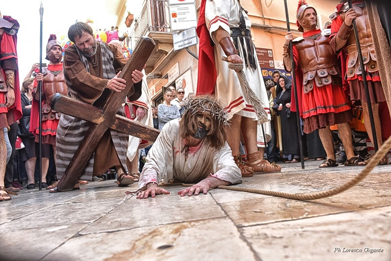 La processione dei Misteri viventi di Marsala