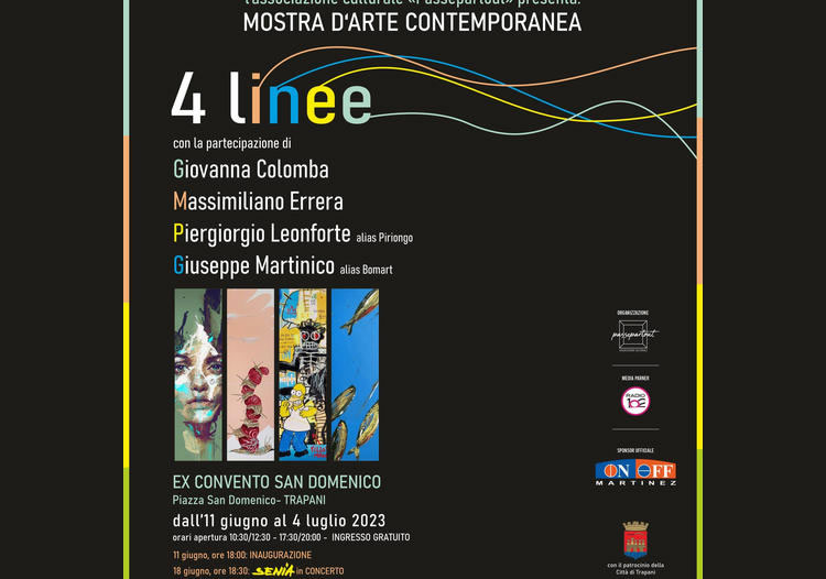 4 linee per una mostra d'arte contemporanea