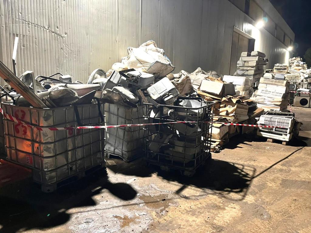 Marsala, sequestrata discarica di materiale ferroso non in regola