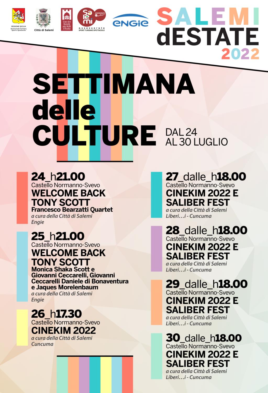 Salemi, al via la 'Settimana delle Culture'