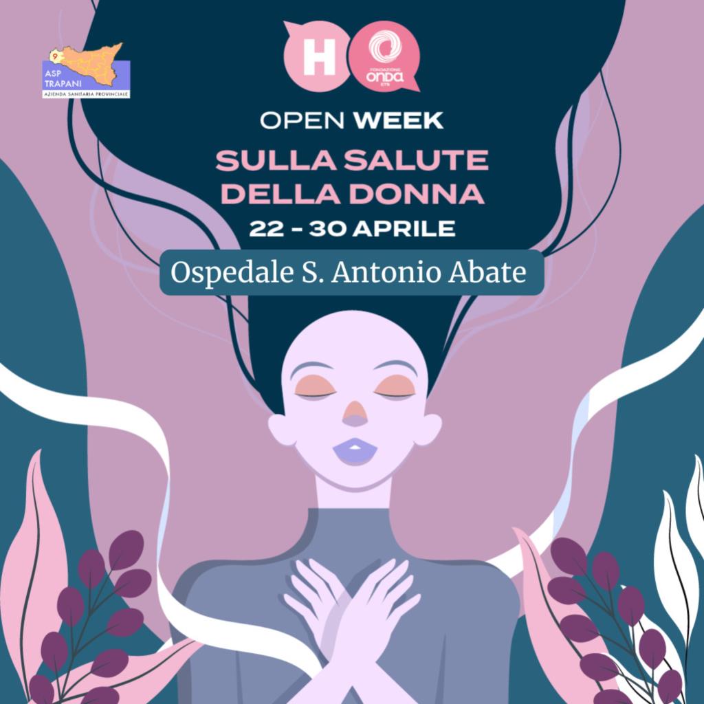 Settimana della salute della donna, visite gratuite al Sant'Antonio Abate a Trapani
