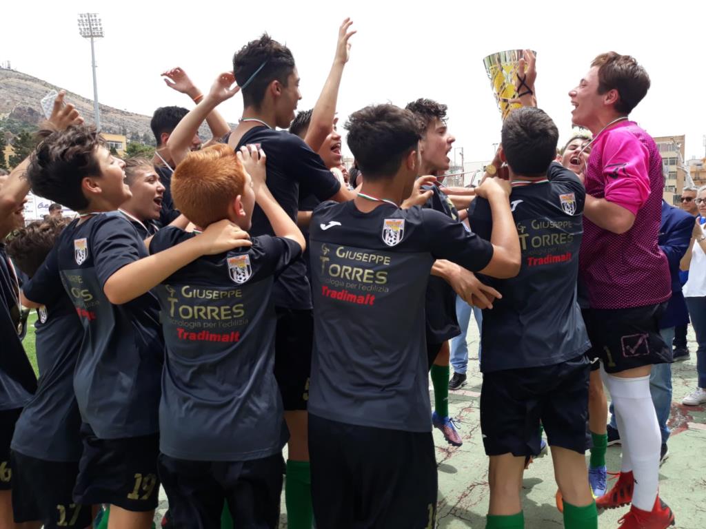 Il Calcio Sicilia è campione regionale Under 15