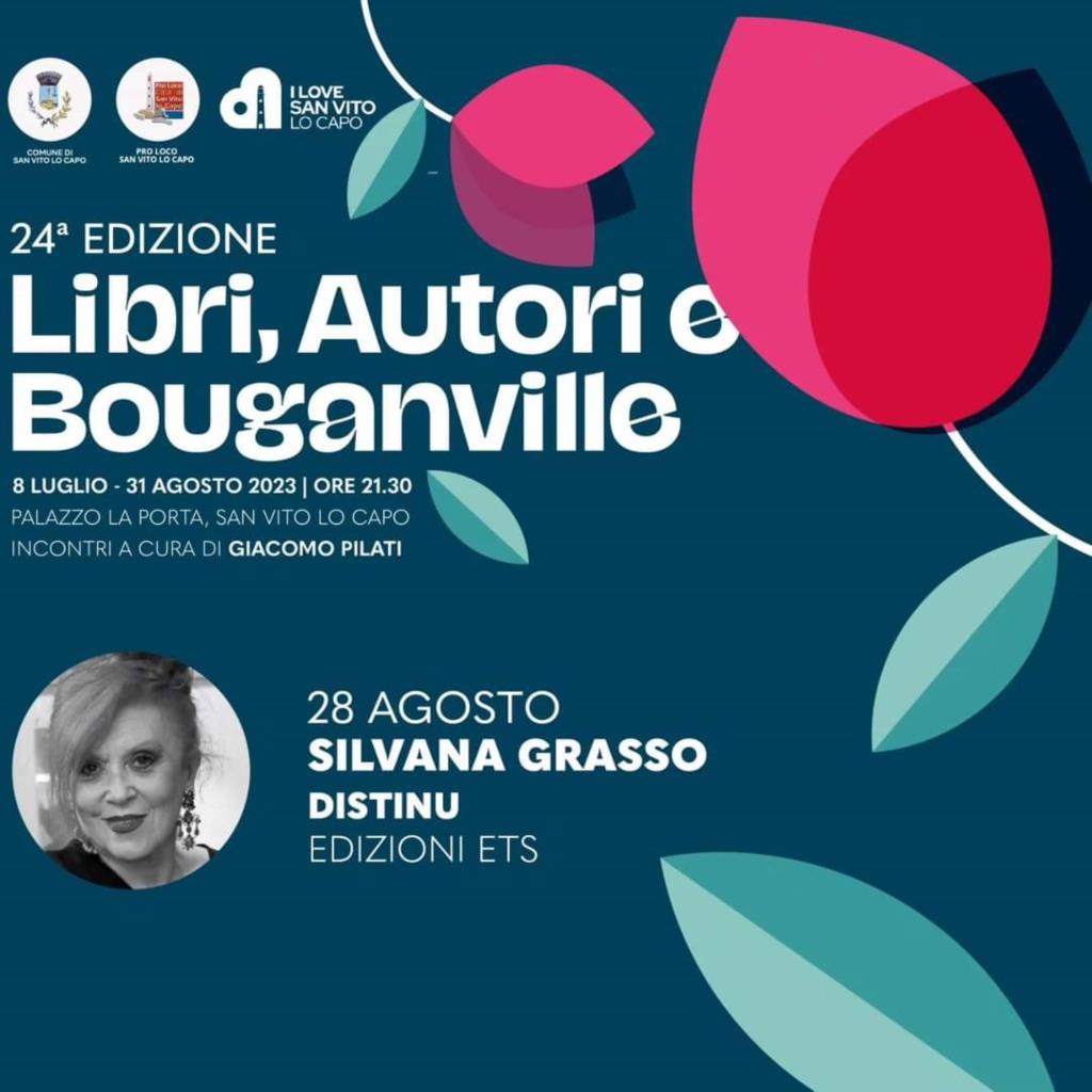 Questa sera a San Vito Silvana Grasso col suo libro 'Distino'