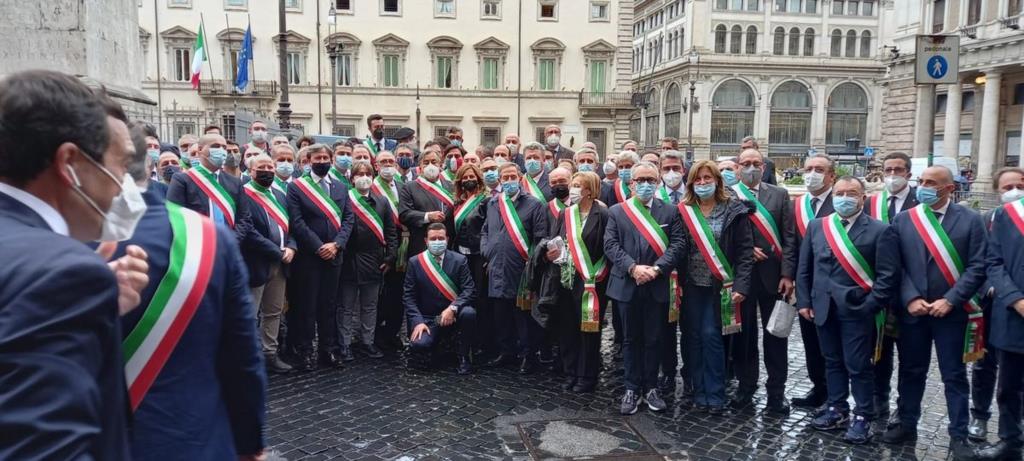 Erice presente a Roma alla manifestazione dei sindaci siciliani