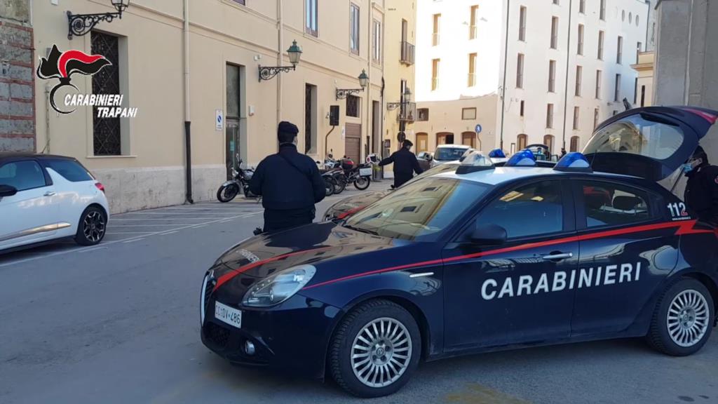 Trapani, controlli dei Carabinieri nel week end: denunciate 8 persone